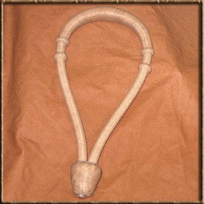 Rawhide 32 Plait Nose 24 Cheek with Pear Knot - B5816P