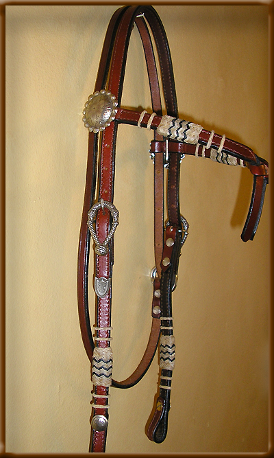 Bridle Leather full Braid - HBCS