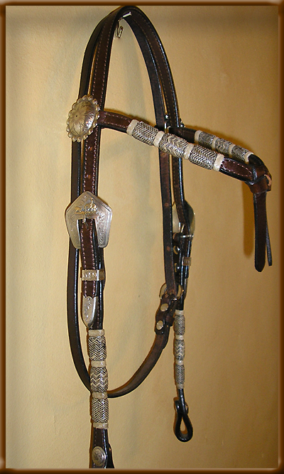 Bridle Leather Benny Braid - HBCS