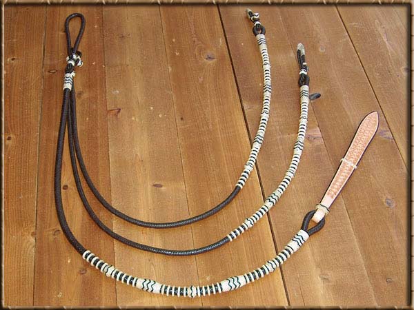 Chocolate Leather Vaquero w/Rawhide Buttons and Accents - RRWC