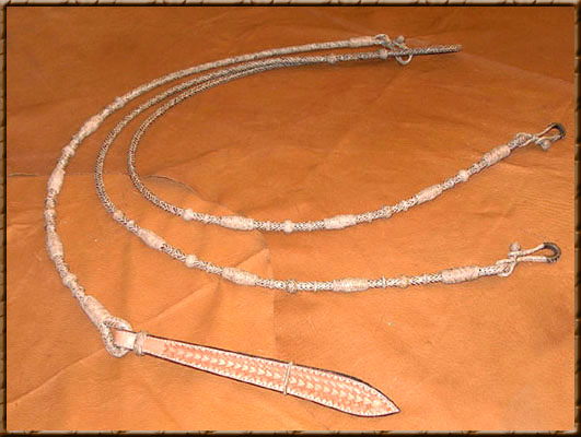 Rawhide with Reinsman Button Design - RRWC