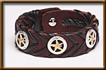 Laced Leather Bracelet  - JEWELRY