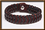 Full Laced Leather Bracelet - JEWELRY